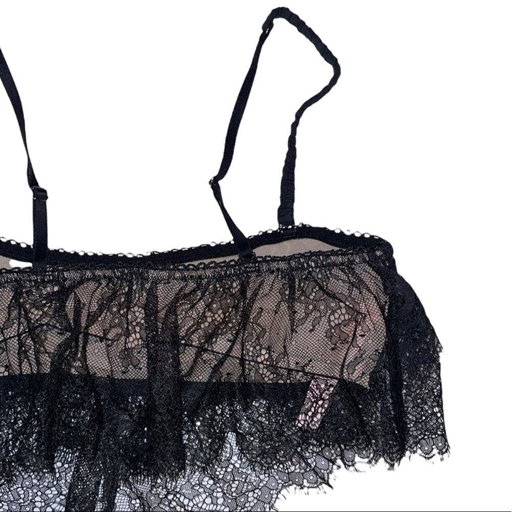 Victoria’s Secret Black Lingerie Bralette Size S/P NWT - Picture 4 of 5